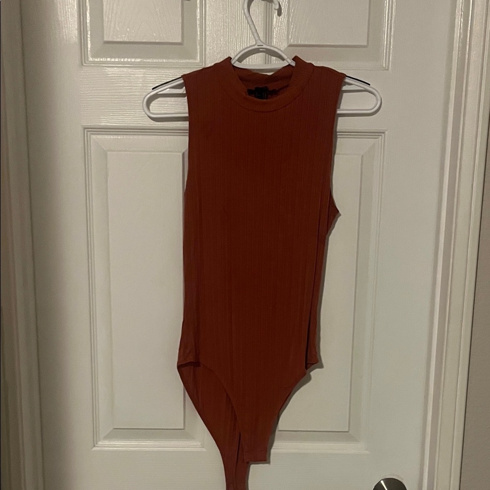 Forever 21 Sleeveless Reddish Brown One Piece